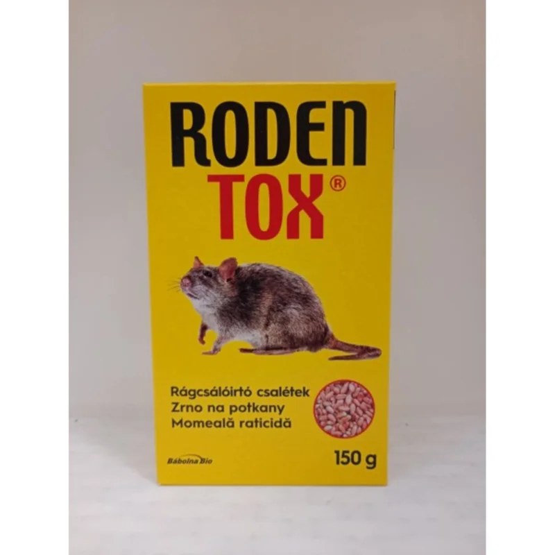 Rodentox rágcsálóirtó csalétek 150g (3x50g) Outlet