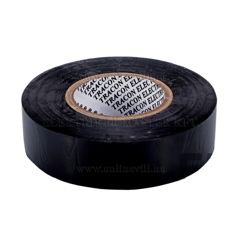 Tracon PVC szigetelőszalag 20mx18mm fekete Olcsó