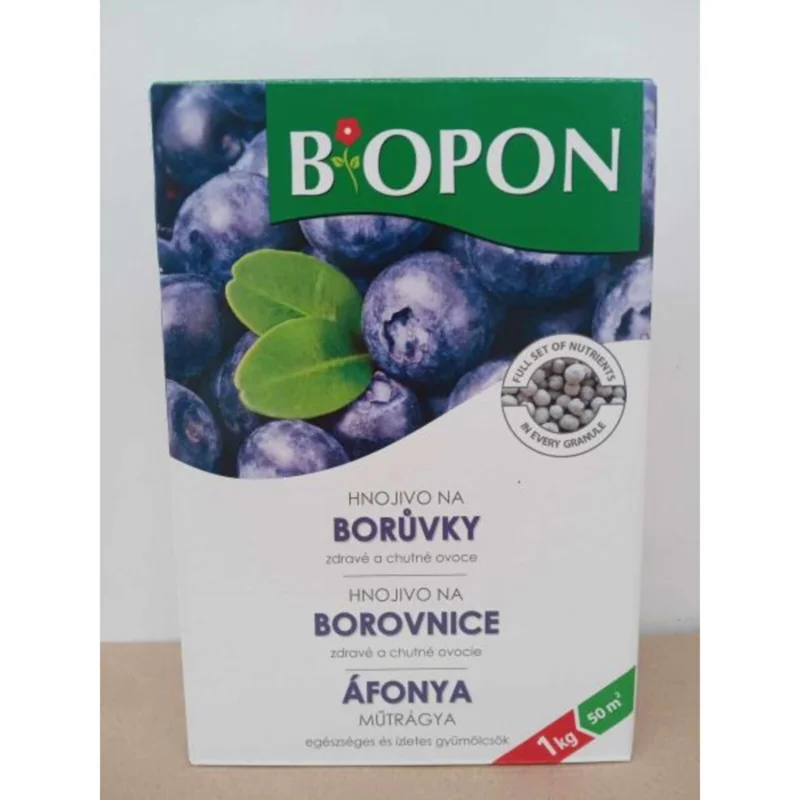 Akció Biopon növénytáp Áfonya gran 1 kg